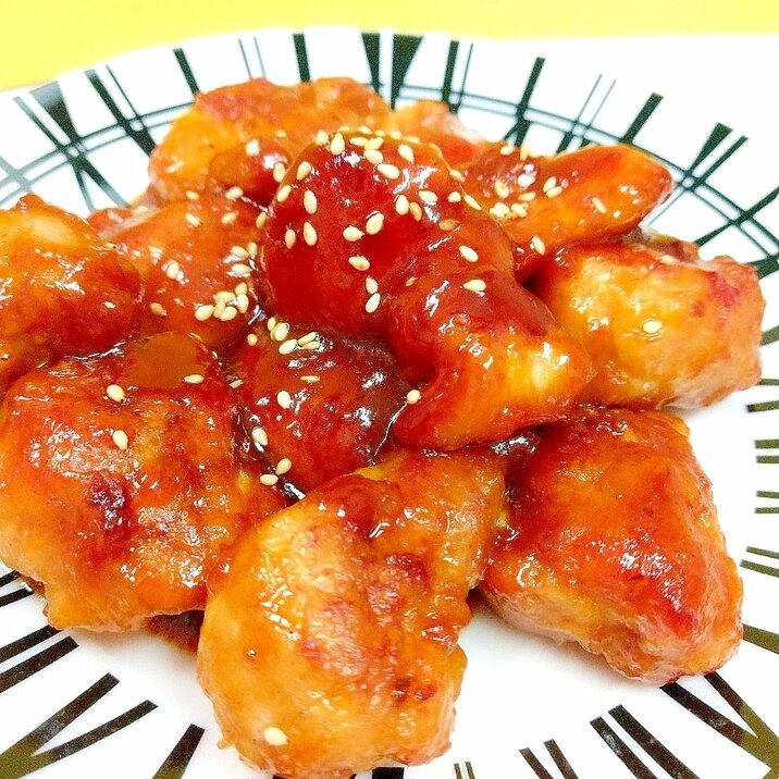 簡単(^^)韓国風からあげチリS&コチュジャン♪